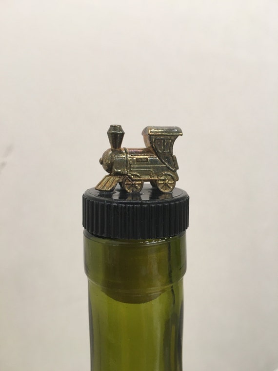 Train Wine Gift Train Bottle Stopper Train Collector