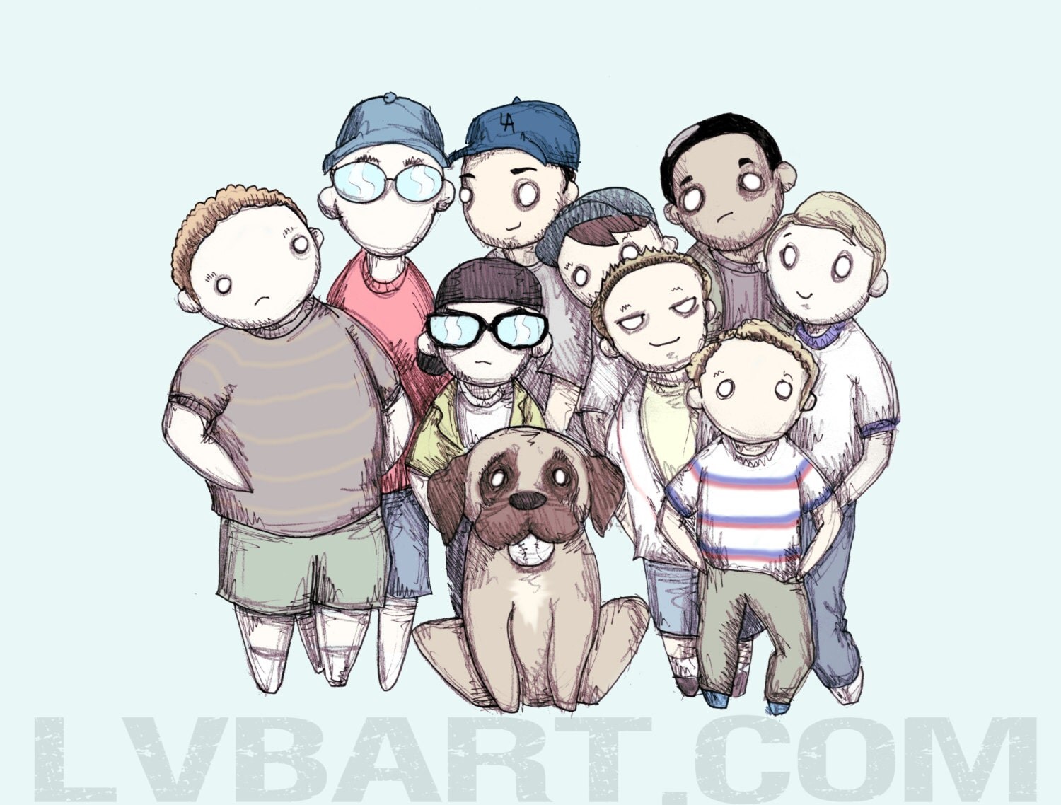 Sandlot Fine Art Print
