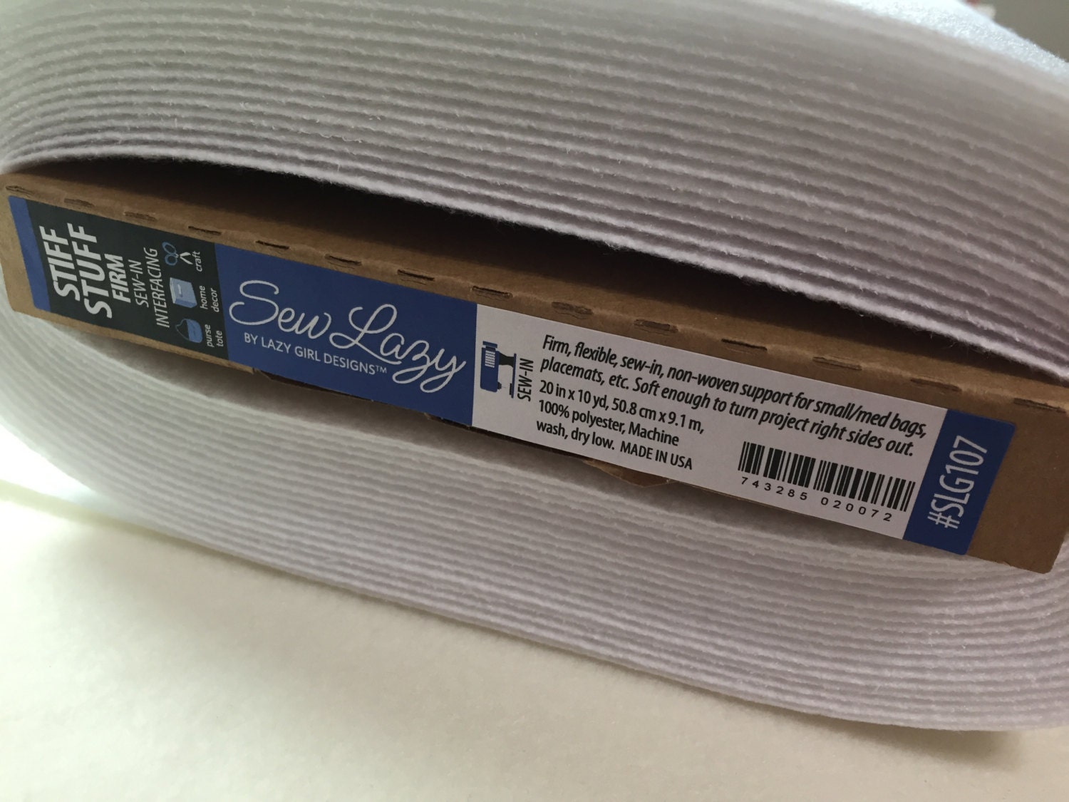 Sew Lazy Stiff Stuff Firm Sewin Interfacing Lazy Girl