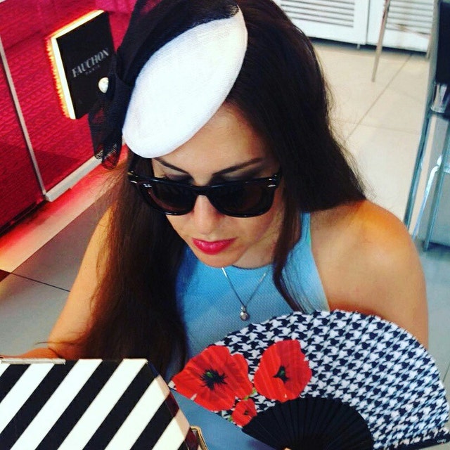 Designer hand fans by FANCYHandFans on Etsy