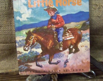 Davy's Little Horse Vintage Childrens Book