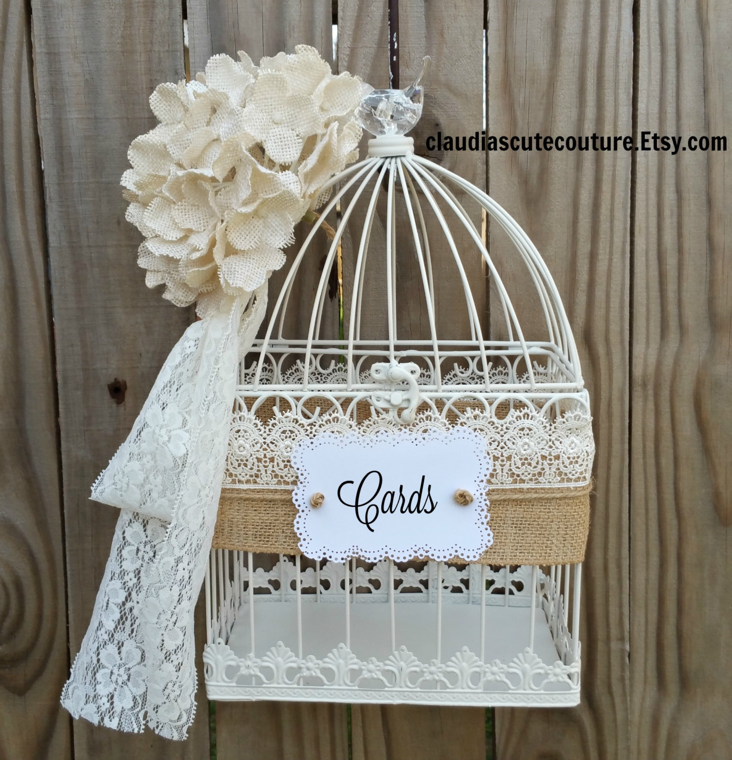 Wedding Birdcage Card Holder Wedding Card Holder Birdcage