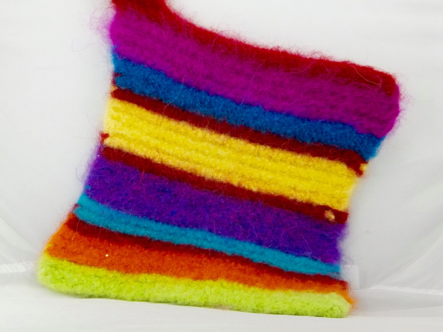 Fiesta Wool Felted Hot Pad/Trivet Kitchen by timetalentjewels