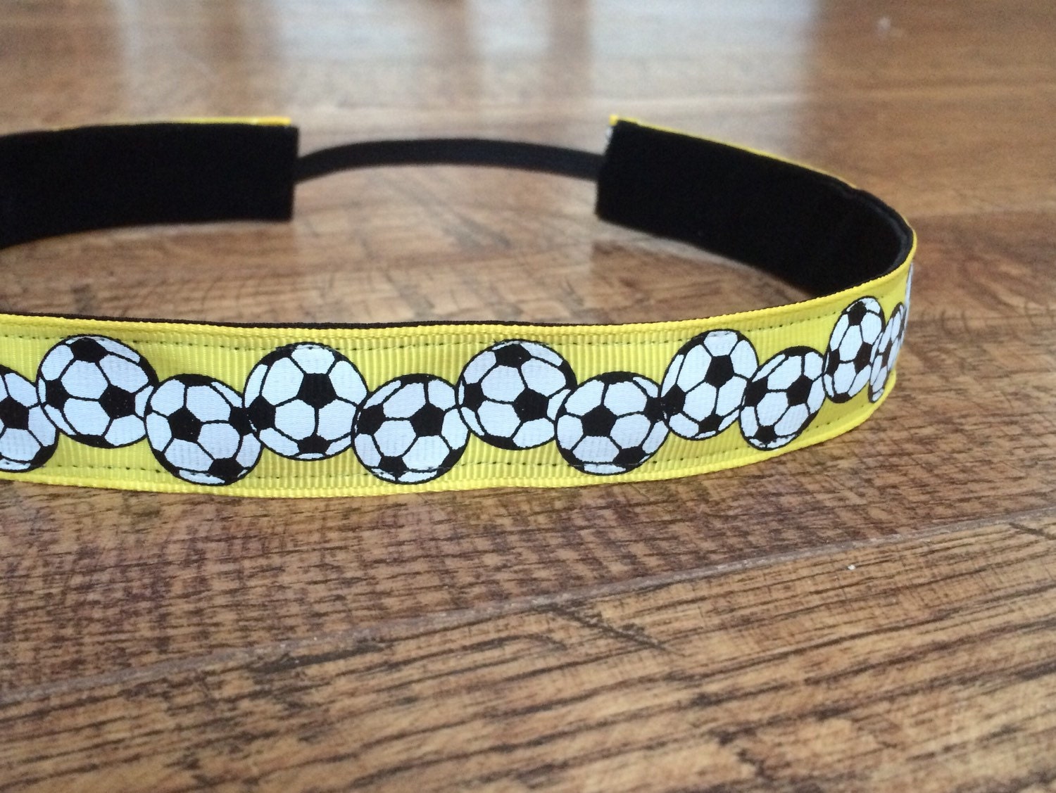 Yellow soccer headband. Soccer headband women's soccer