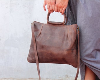 Brown leather handbag, Women handbag, Leather crossbody bag, Leather crossbody, leather handbag, Leather handmade bag, Brown leather bag