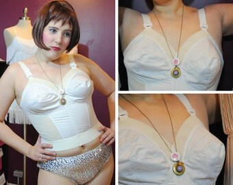 White Bullet Bra Shapewear