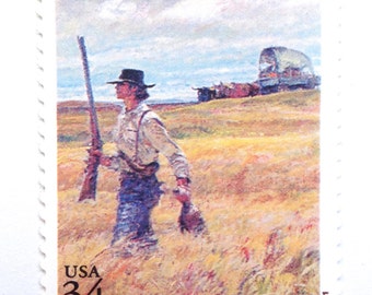 wild west new frontier stamps