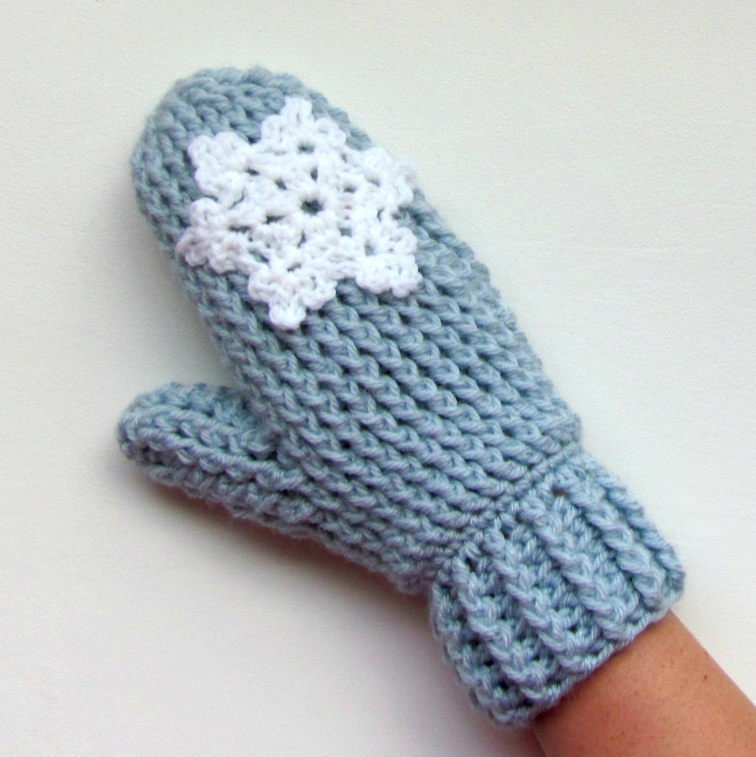 crochet pattern ladies mittens cable stitch thick quick warm