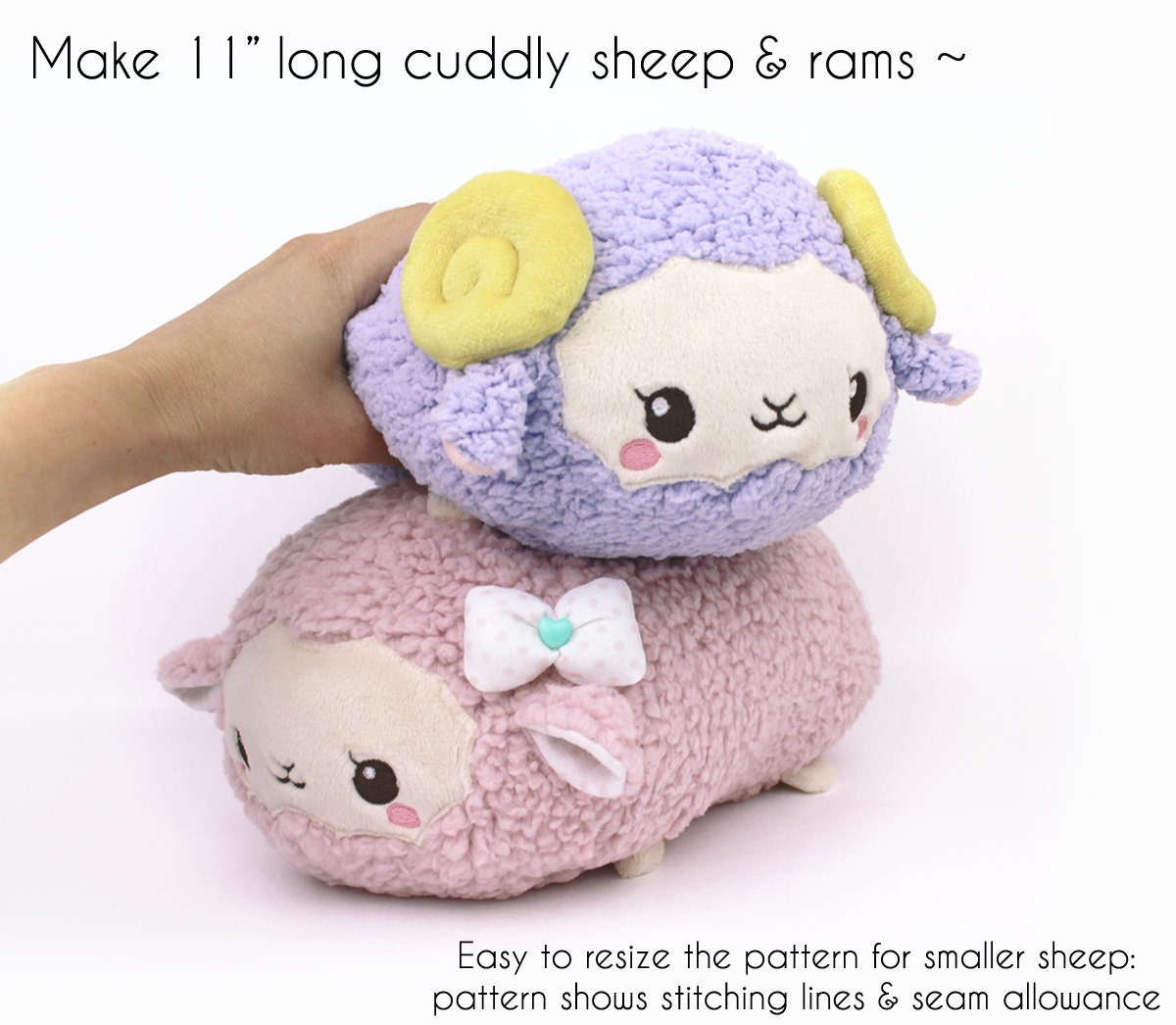 sheep plush pattern