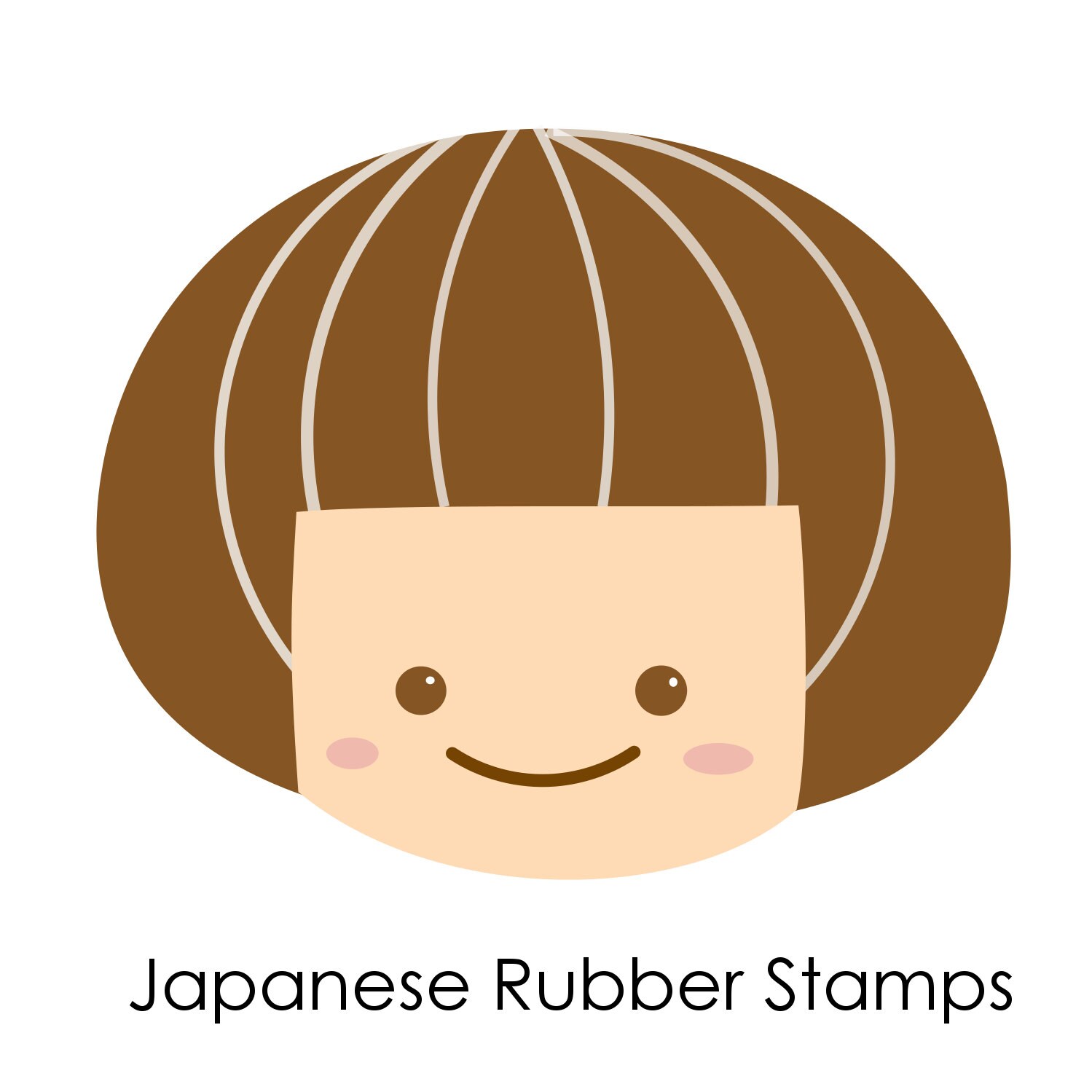 Handmade rubber stamps with Kawaii by JapaneseRubberStamps on Etsy