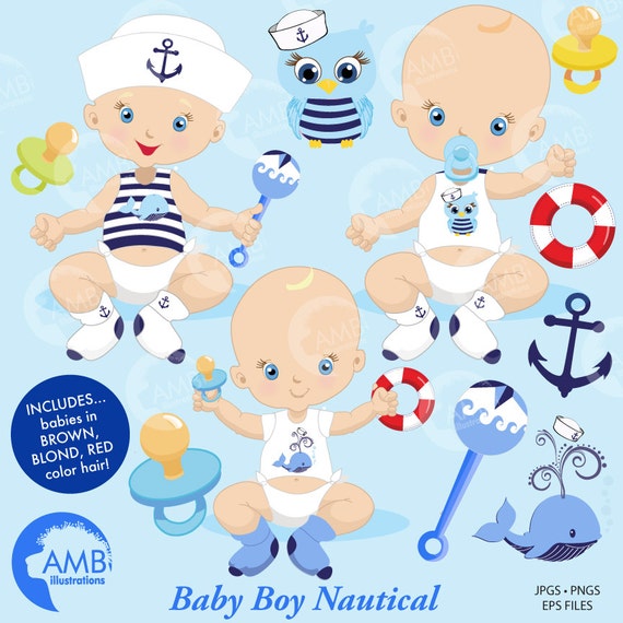 nautical baby shower clip art - photo #31
