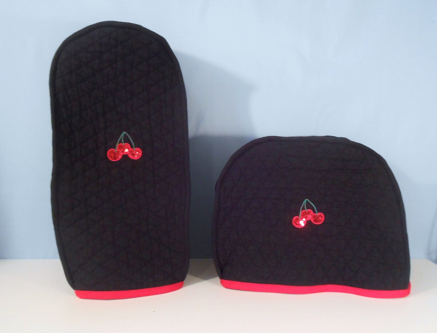 Toaster and Blender Cover Set Cherries