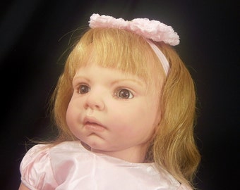 Leontyne Custom Reborn Doll Toddler by Danielle Zweers Little Darlins Nursery Rita Meese