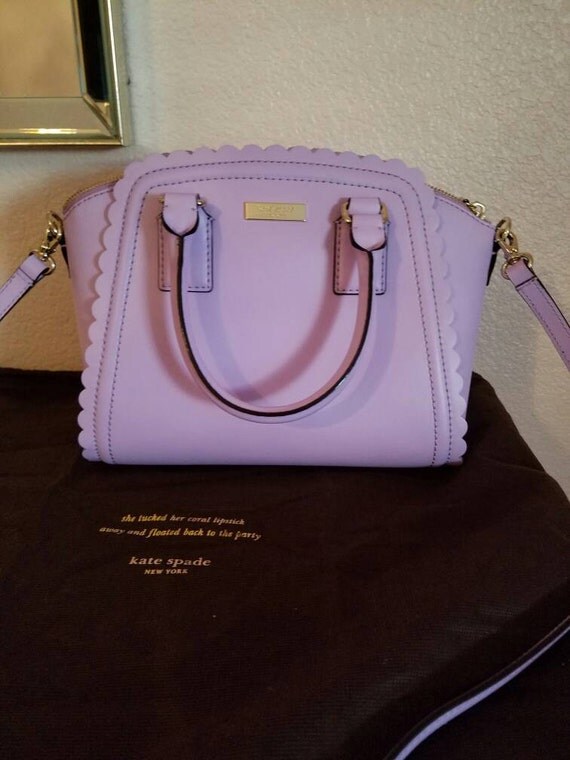 Kate spade marguerite lilac road handbag