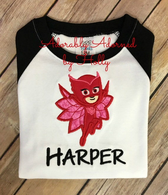 PJ Masks Owlette Inspired Shirt