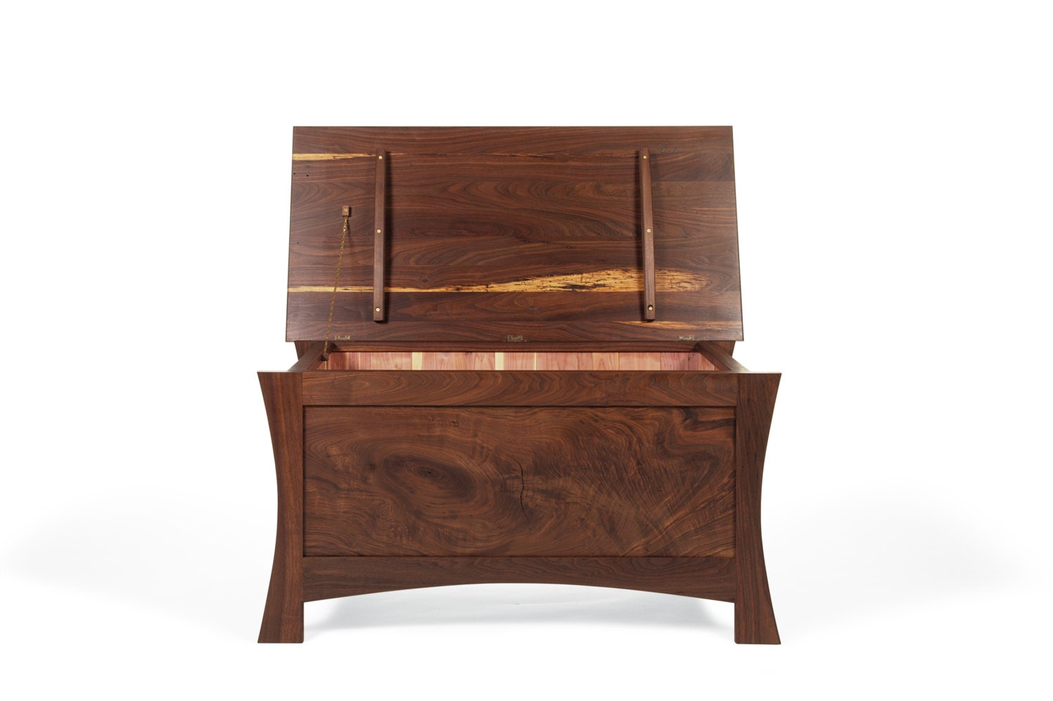 The Lorie Hope Chest in Walnut by DrakeStuedemann on Etsy