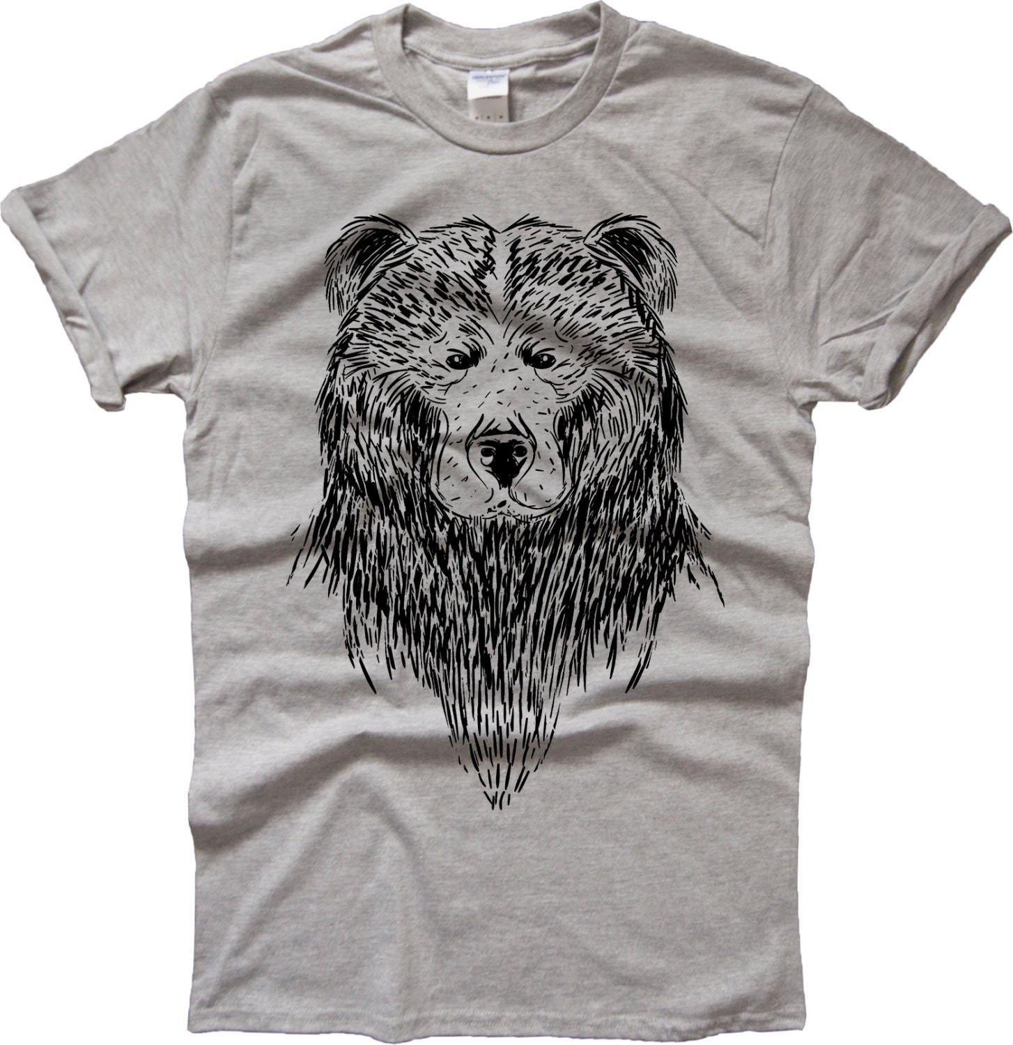Bear Mens T Shirt Bears Bear Tees Mens Bear Tees Cool