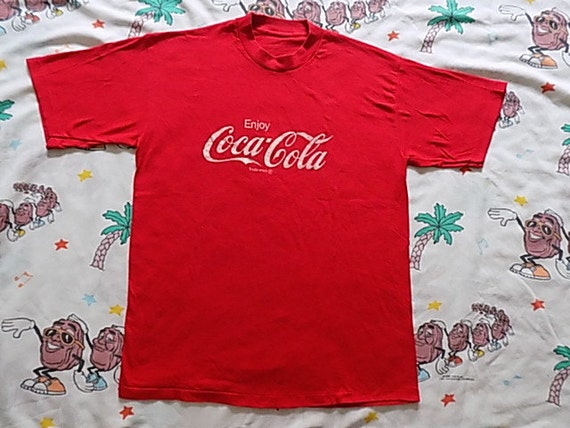 coca cola shirts 80s