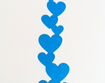 5 set bookmarks on cardstock "MILLE CUORI" (article 74)