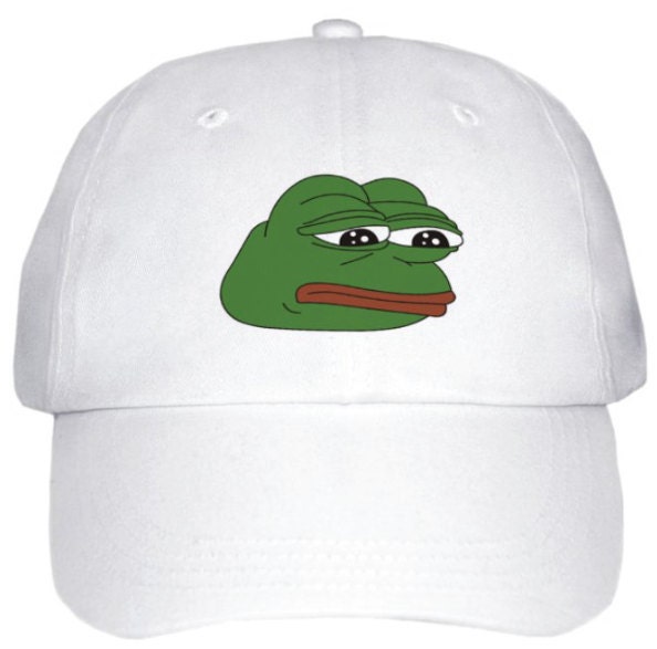 Pepe the Frog Meme Hat by sassycelebs on Etsy