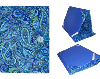 iPad Air 2 Case, iPad Air Case, iPad Cover Stand, iPad Case, Kindle Fire HD Case, Kindle Voyage, iPad Pro Case, iPad Pro Cover Blue Paisley
