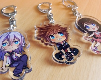Kingdom Hearts 【 Clear Acrylic Keychain 】