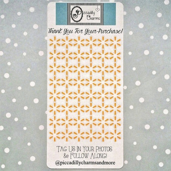 Walmart Planner Stickers Piccadilly Charms