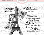 Love Digital Stamp Set