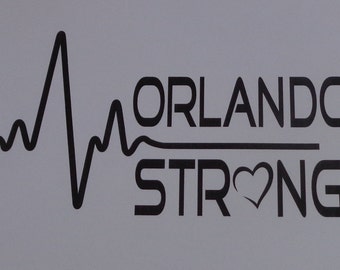 Orlando Strong Vinyl Decal