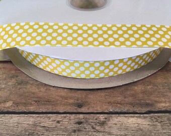 polka dot 7/8 grosgrain ribbon