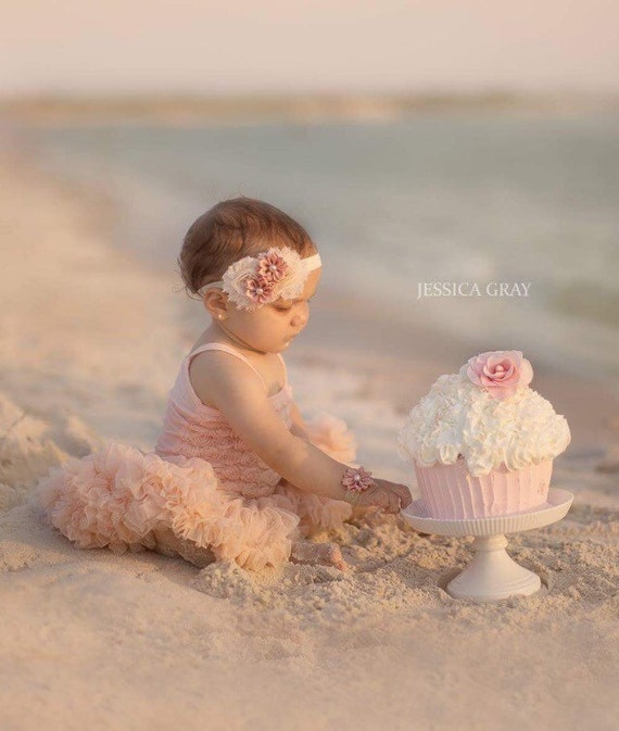Baby girl first birthday dress. Girls cake smash outfit. Girls
