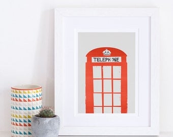 London telephone | Etsy