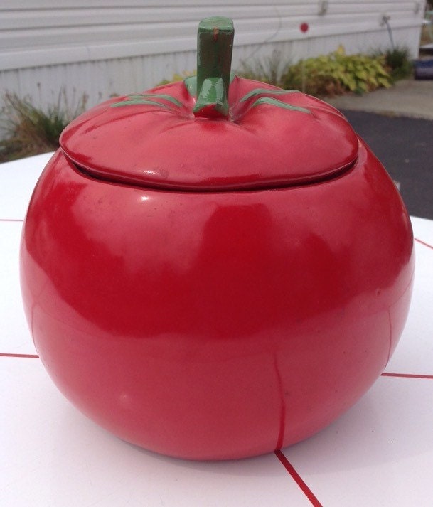 1963 McCoy Tomato Cookie Jar