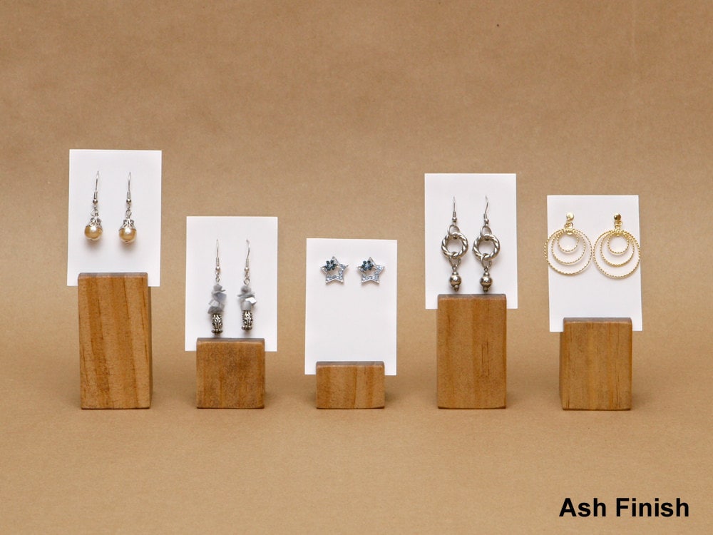 Earring Card Holder Display / Earring Card Riser / Jewelry