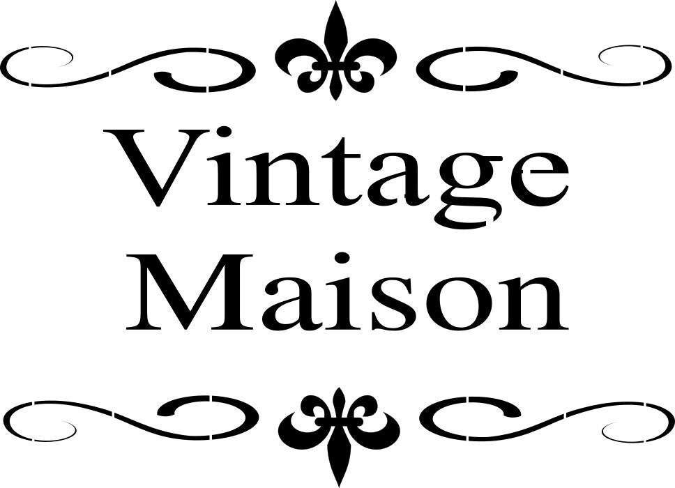shabby chic stencil french vintage maison by westlondonlaser