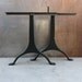 Metall-Tischbeine Flachstahl Squared von SteelImpression auf Etsy
