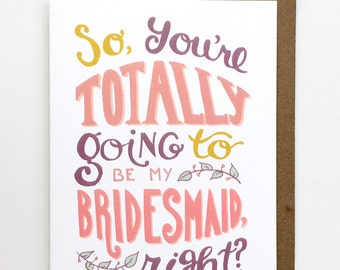  Funny Wedding Card Friend Wedding Card Sweet by KatFrenchDesign