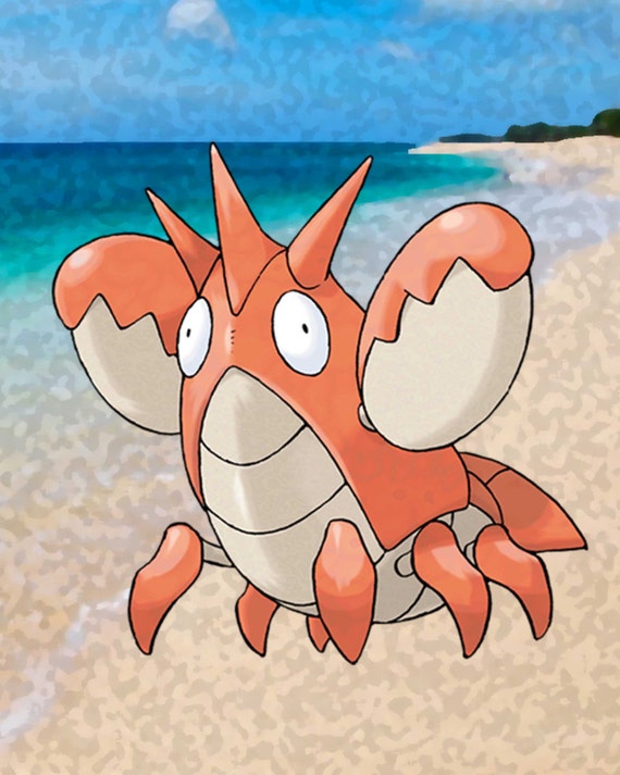 Items Similar To Custom Beach Pokemon 8x10 Photo Print - Choose Your 