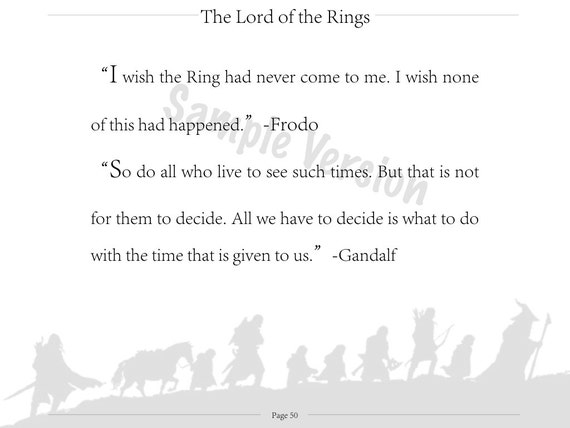 gandalf quote to frodo