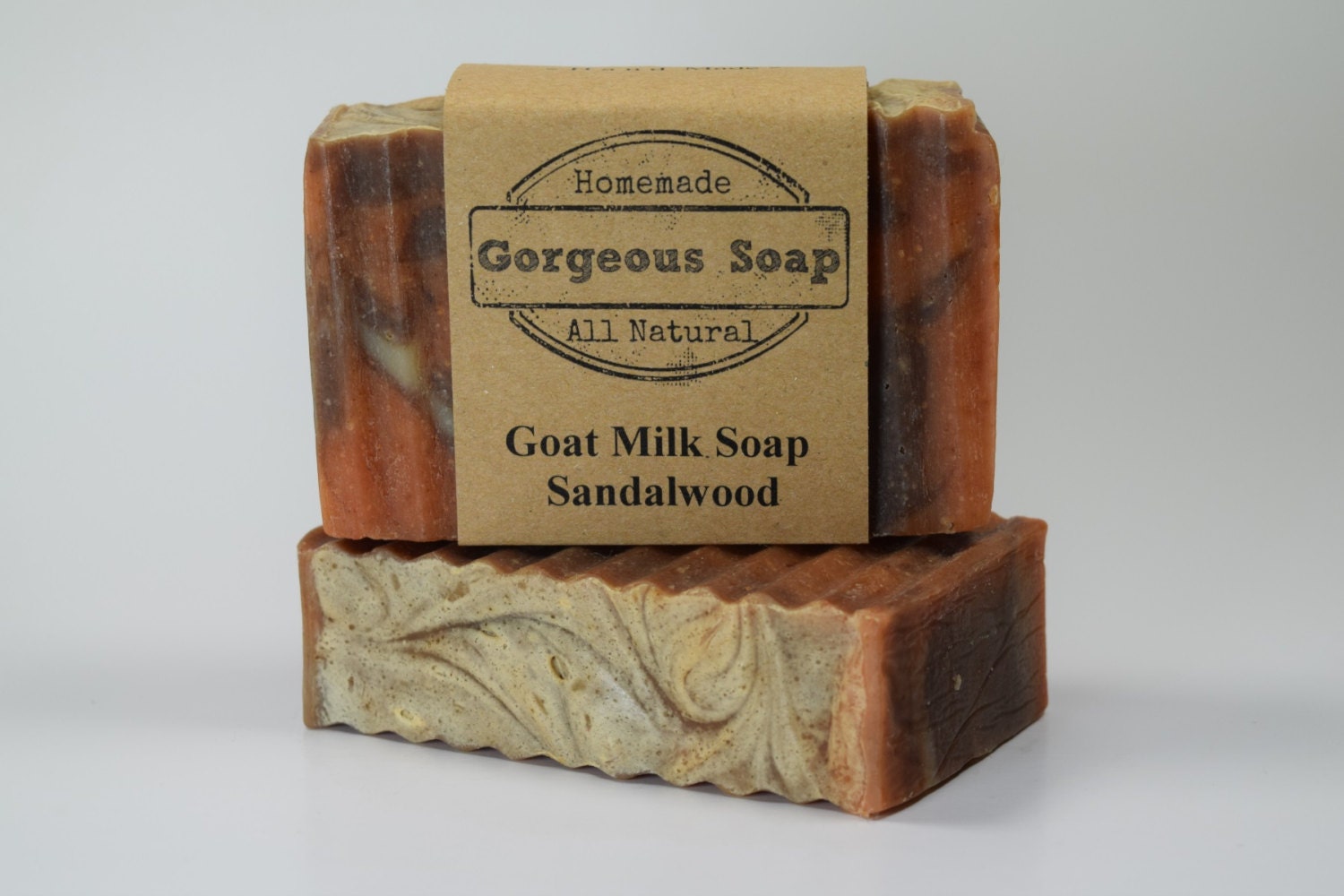 Sandalwood Goat Milk Soap All Natural Soap Handmade Soap