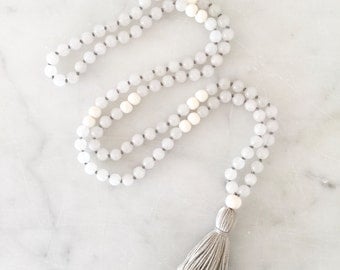 Heal Mala- mala beads, mala necklace, tassel necklace, mala, tassel, mala beads necklace, tassel necklaces, beaded necklace, mala beads 108