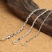 Sterling Silver Rice Grain Bali Chain Sterling Grain Bali