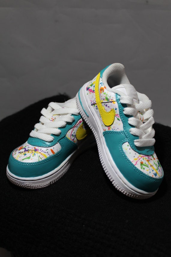 Custom Painted Air Force Ones Hand Painted Tennis Shoes