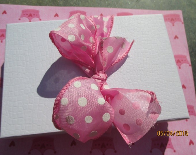 Girls pink bracelet-Little girls jewelry sets-kids Easter basket gifts-pink polka dot accessories-cute girls jewelry set-stretch bracelets