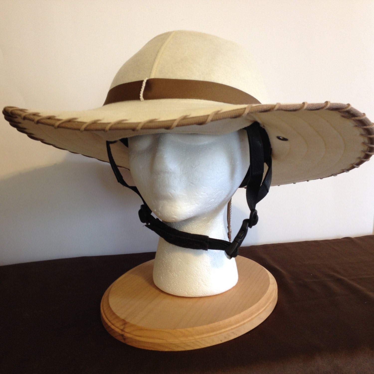 Equestrian Helmet Cover/Hat Buckaroo Wide Brim Collection