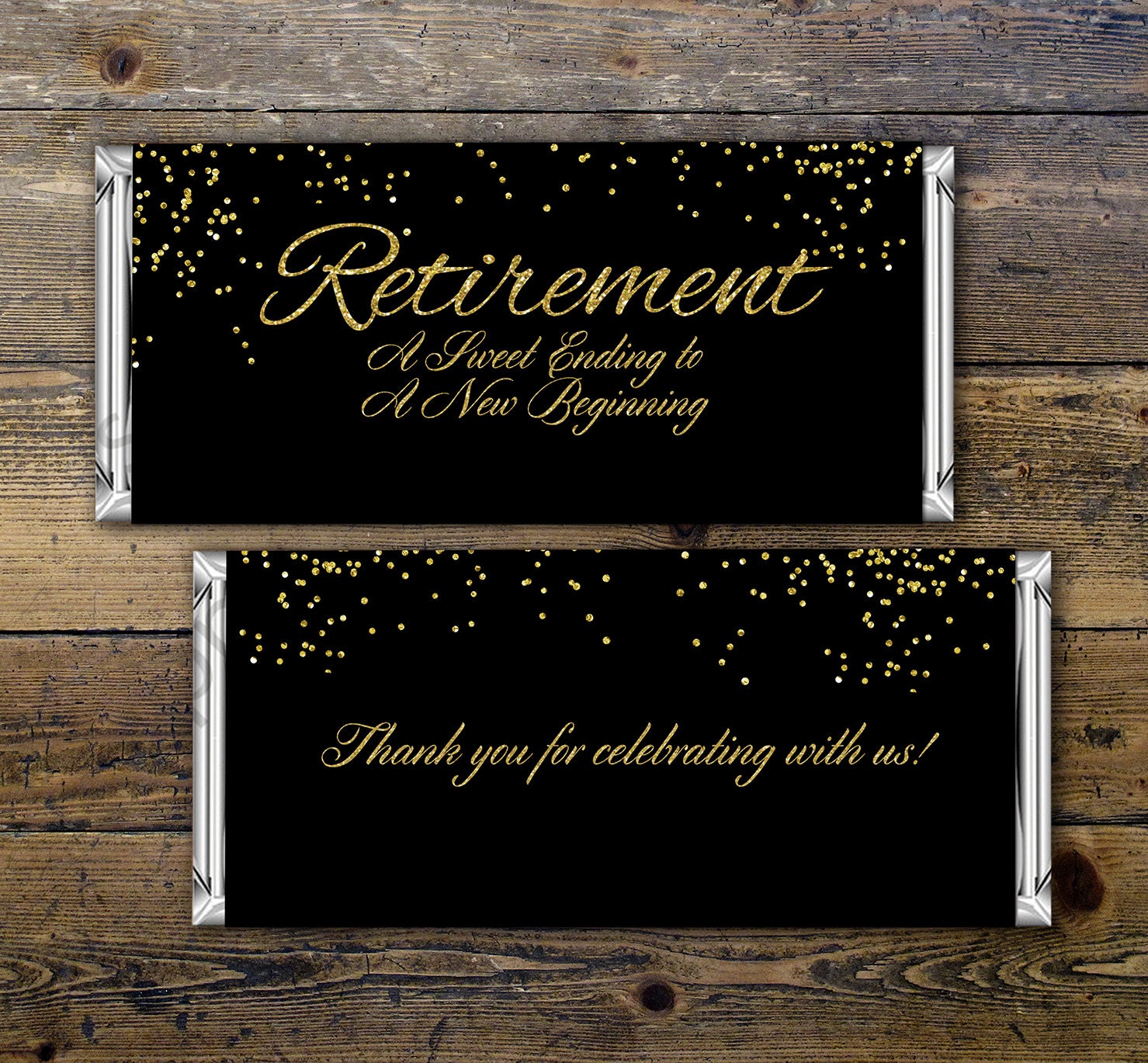 Free Printable Retirement Candy Bar Wrappers