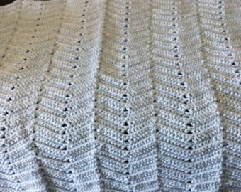 Items similar to Two Tone Baby Blanket on Etsy