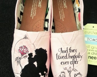 Disney Beauty and the Beast Wedding Shoes