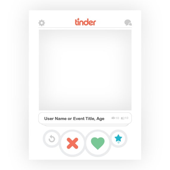 Tinder profile frame