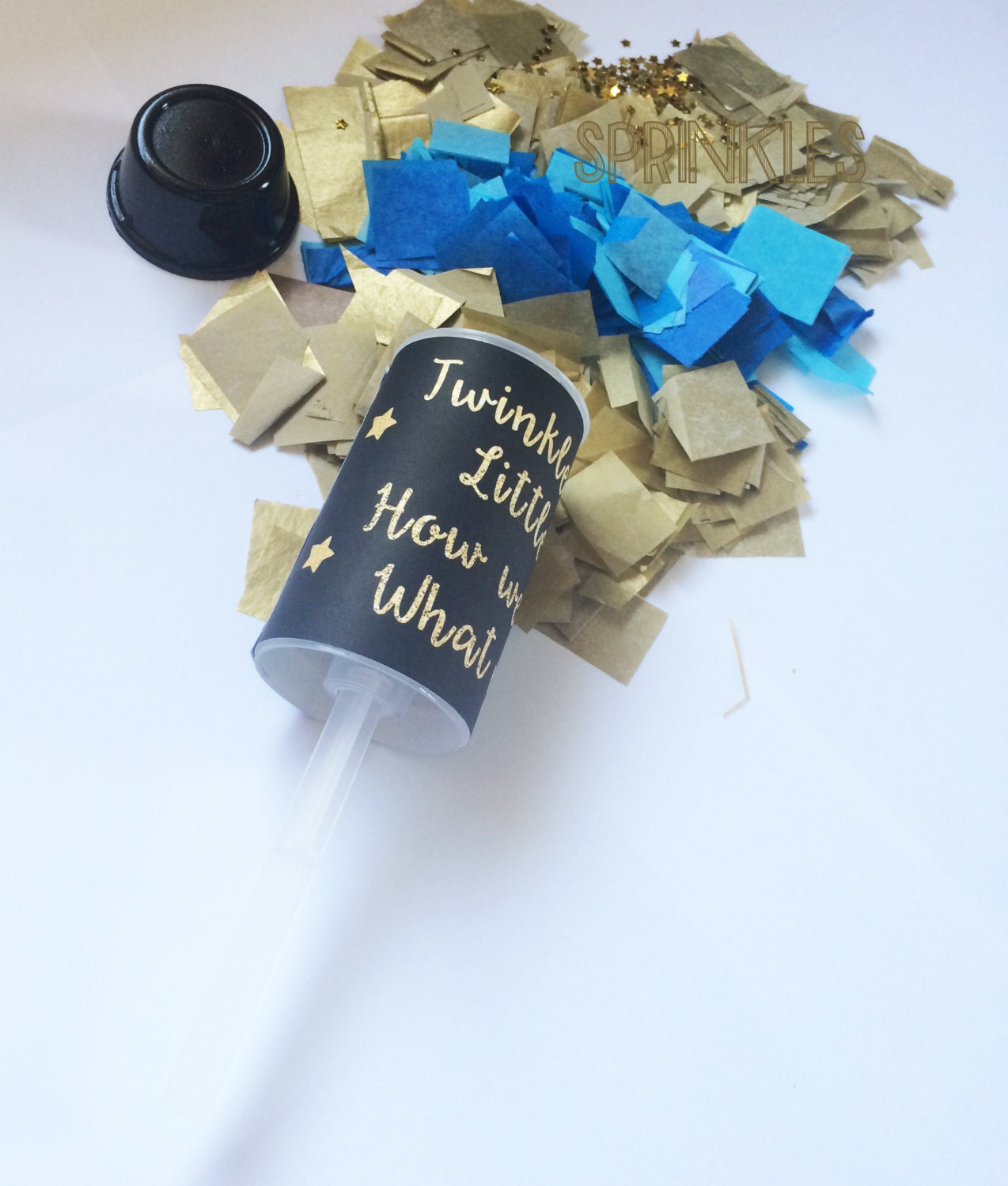 Gender Reveal Confetti Poppers Confetti Shooters Twinkle